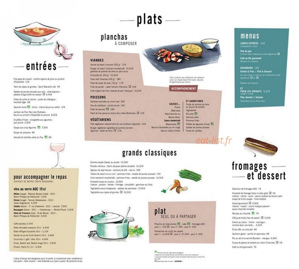 Ncafé — carte page 2