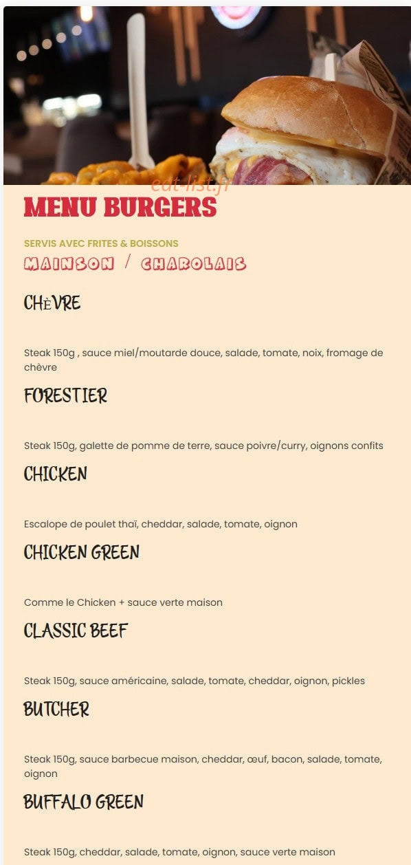 O'braisé — carte page 2