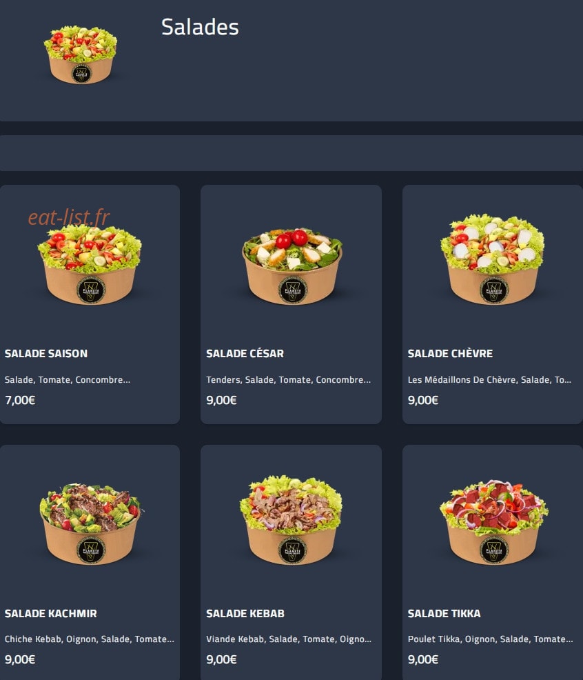 Planete Naan Tacos — carte page 9