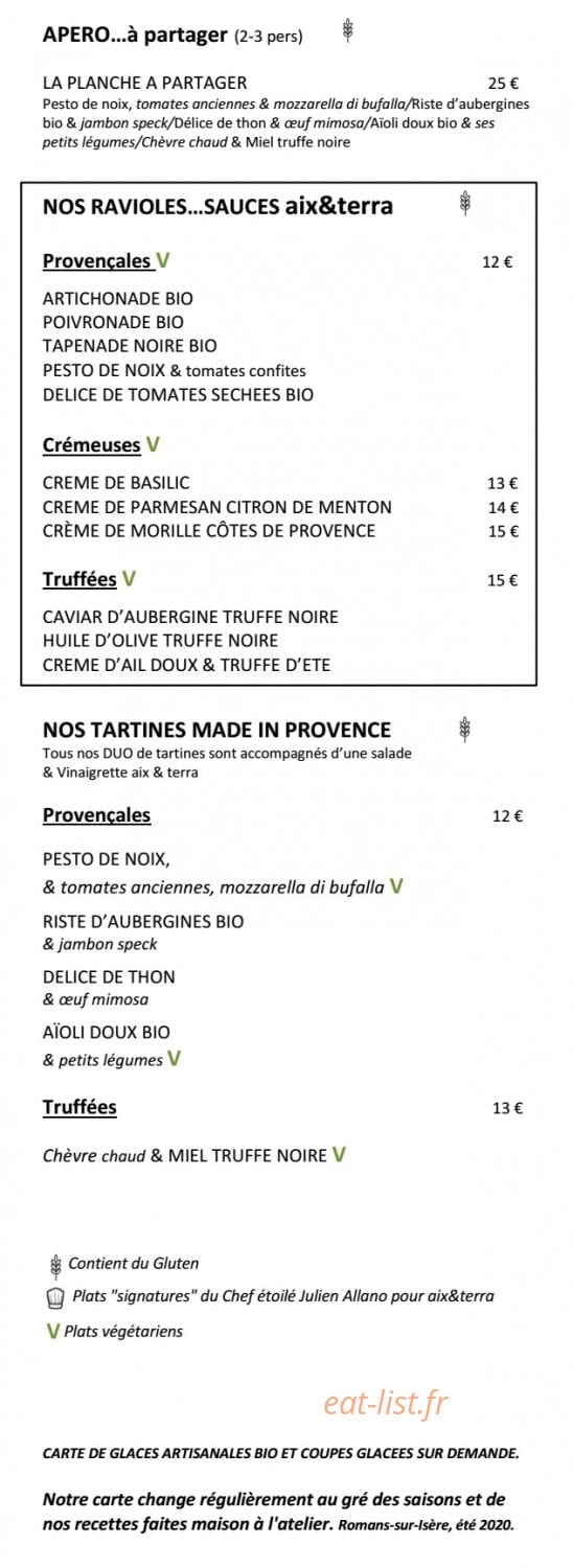 Aix et terra — carte page 1