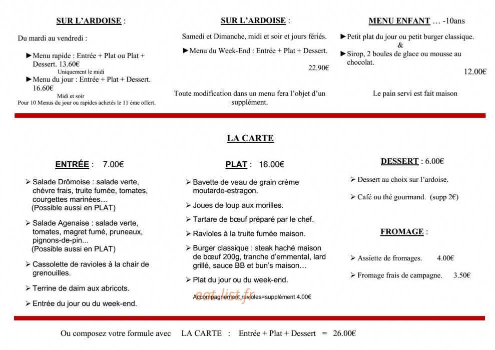 David et Magali — carte page 1