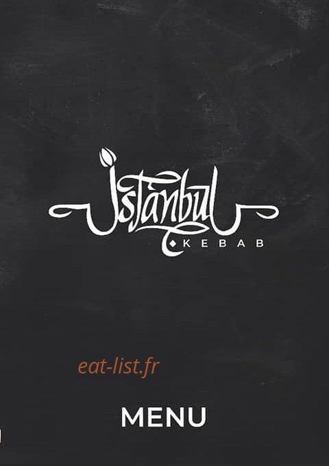 Istanbul Kebab — carte page 1