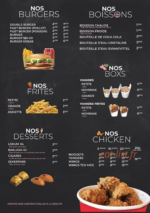 Istanbul Kebab — carte page 2