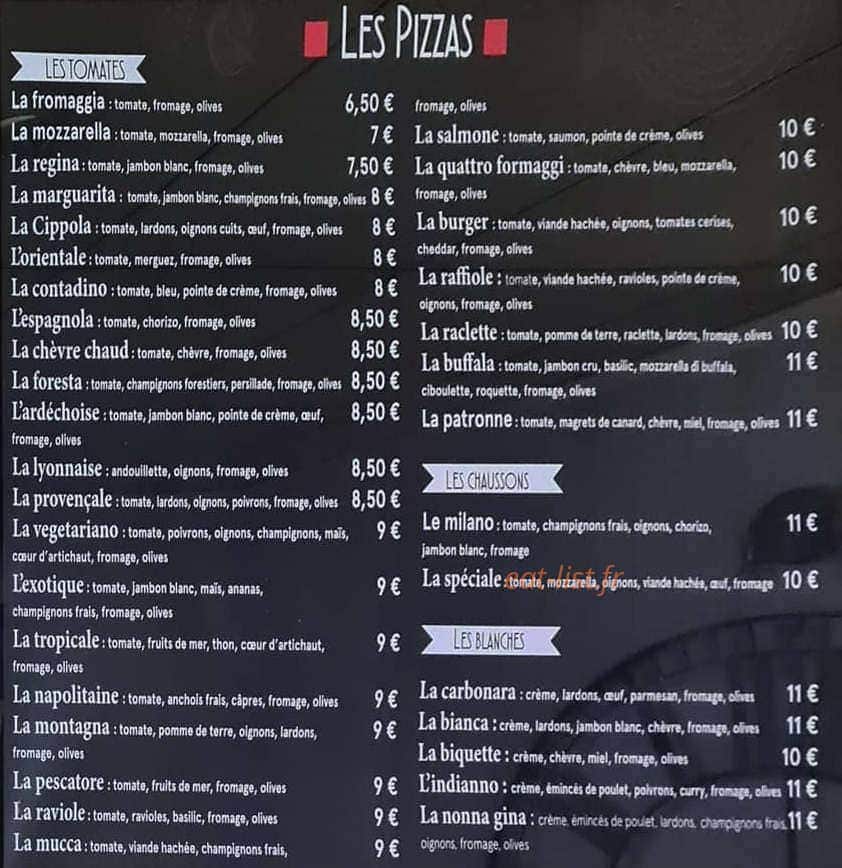 La buixoise — carte page 2