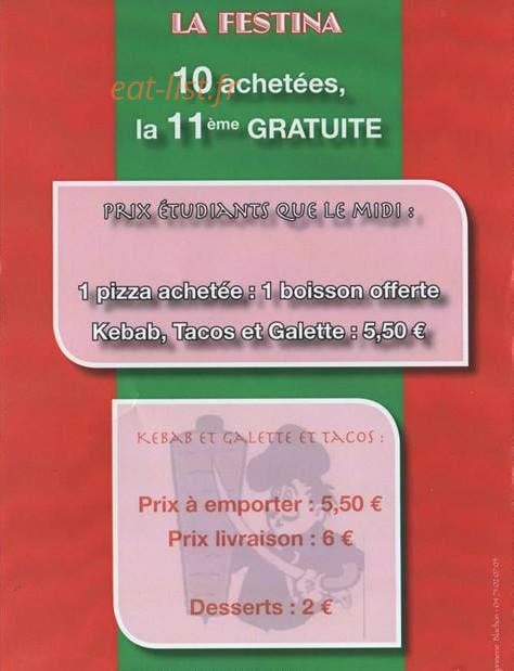 La festina — carte page 4