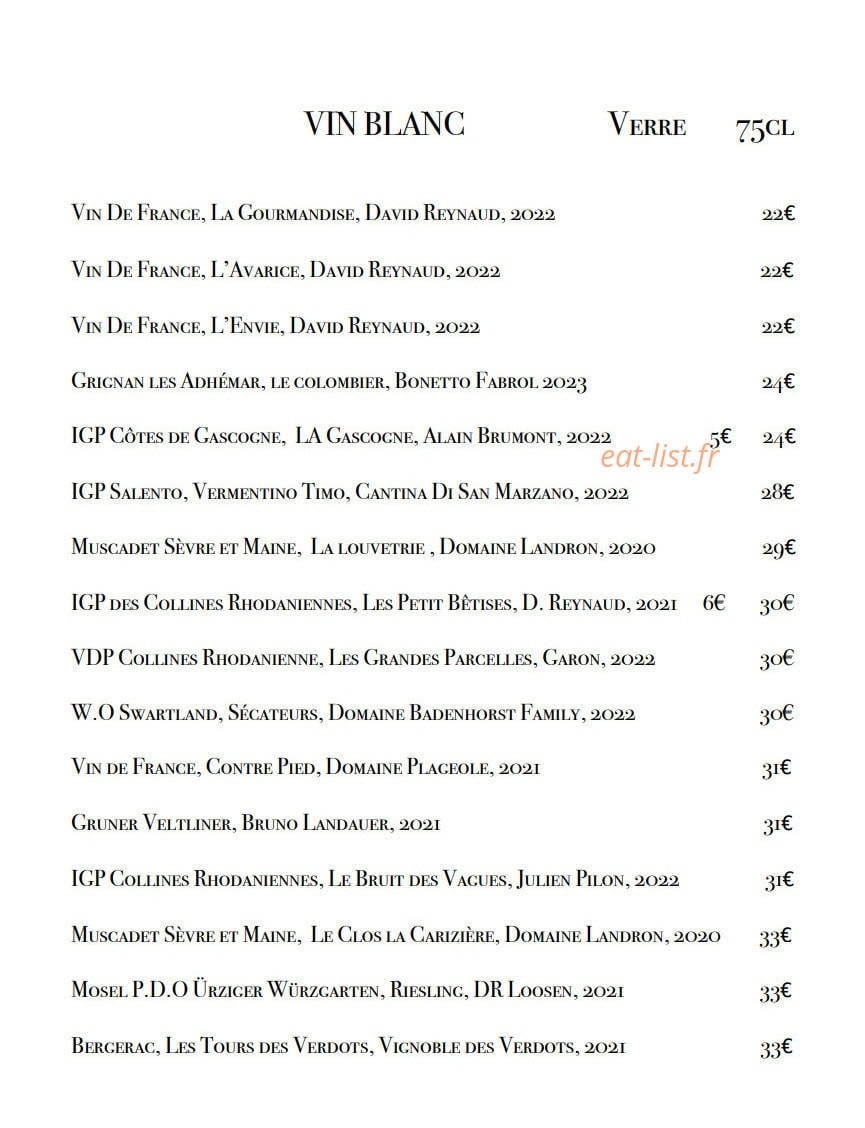 Le kiosque — carte page 7