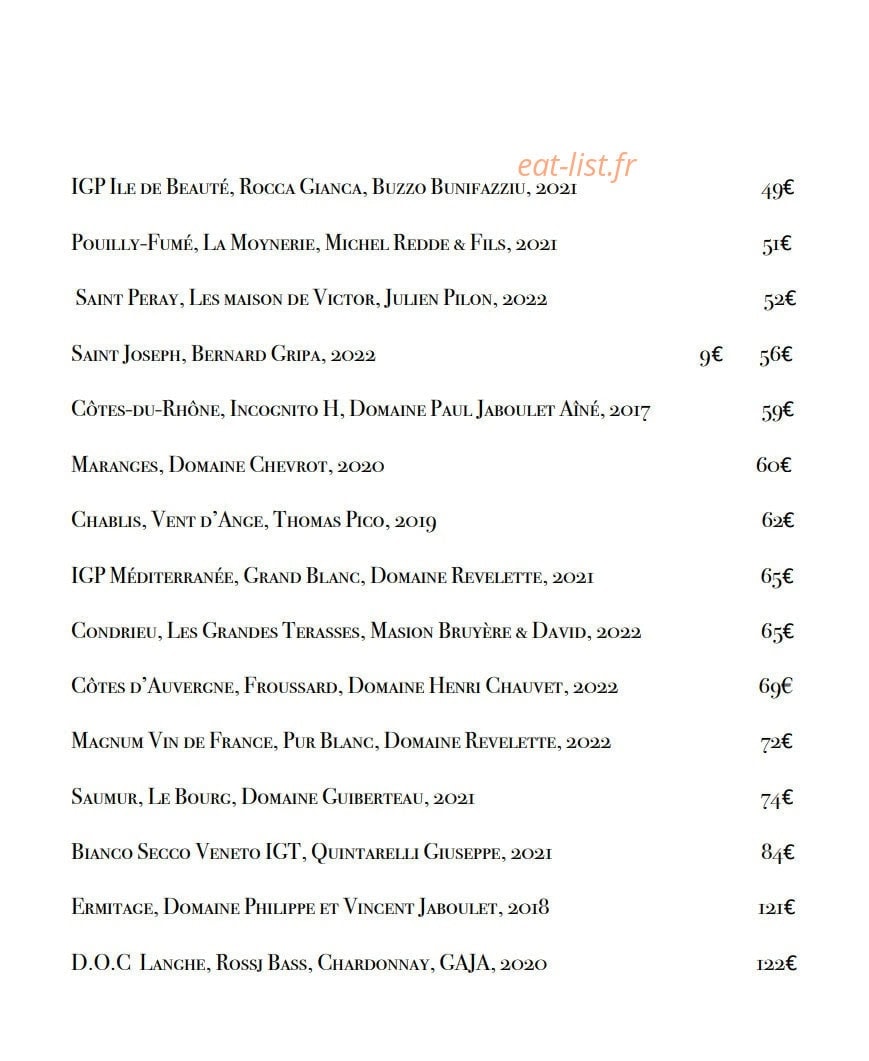 Le kiosque — carte page 10