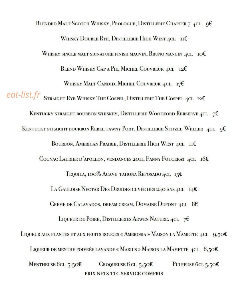 Le kiosque — carte page 16