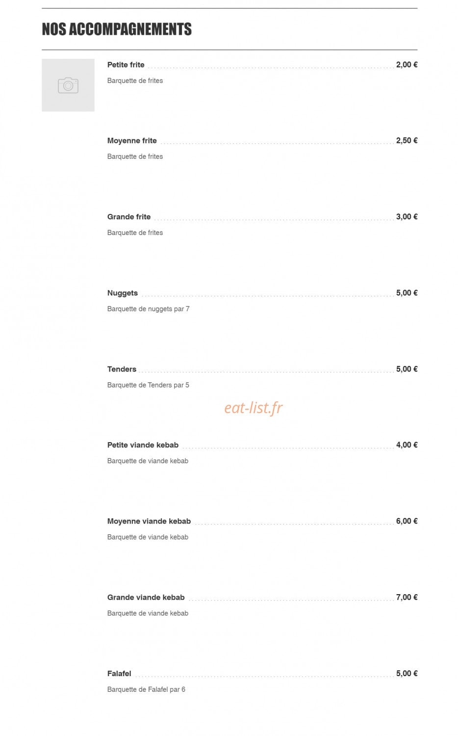 Le Pacha — carte page 5