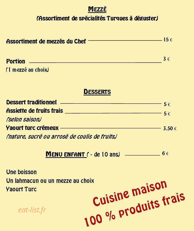 Le Sumac — carte page 2