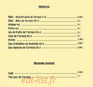 Le Sumac — carte page 3