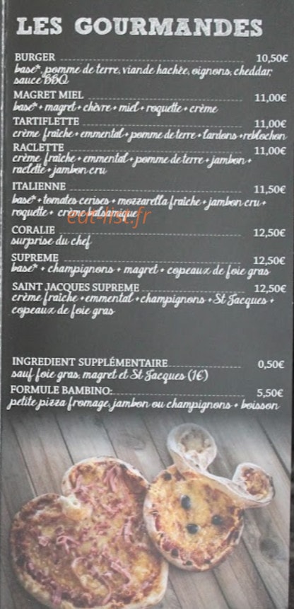 Pizzas Des Ors — carte page 4