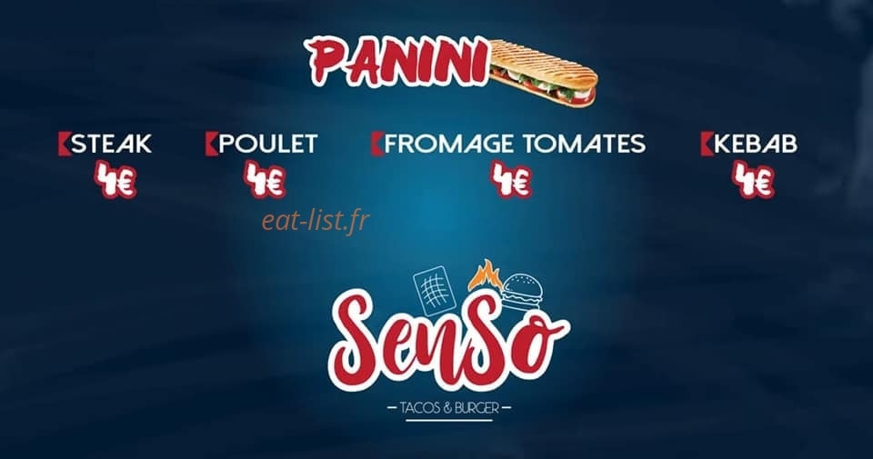 Tacos Senso — carte page 5