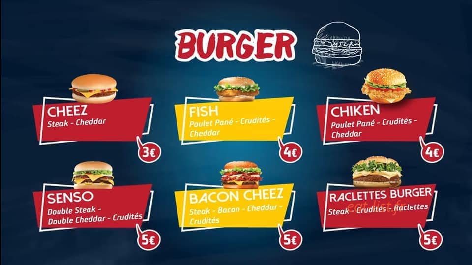 Tacos Senso — carte page 2
