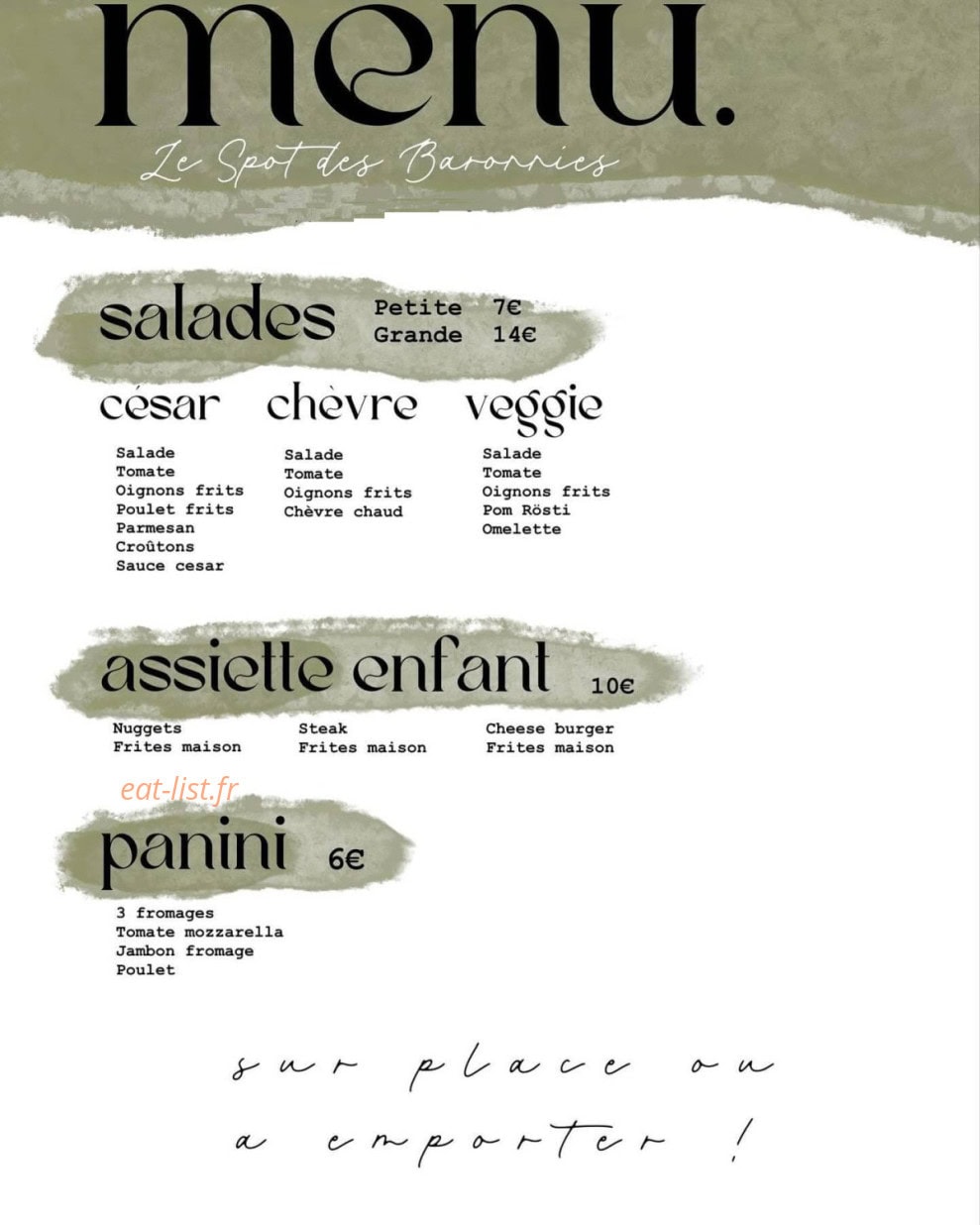 Le Spot des Baronnies — carte page 2