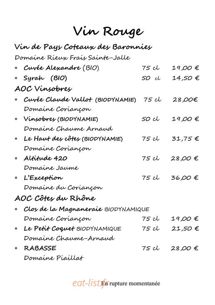 La Farigoule — carte page 4