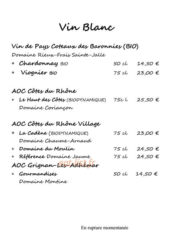 La Farigoule — carte page 6