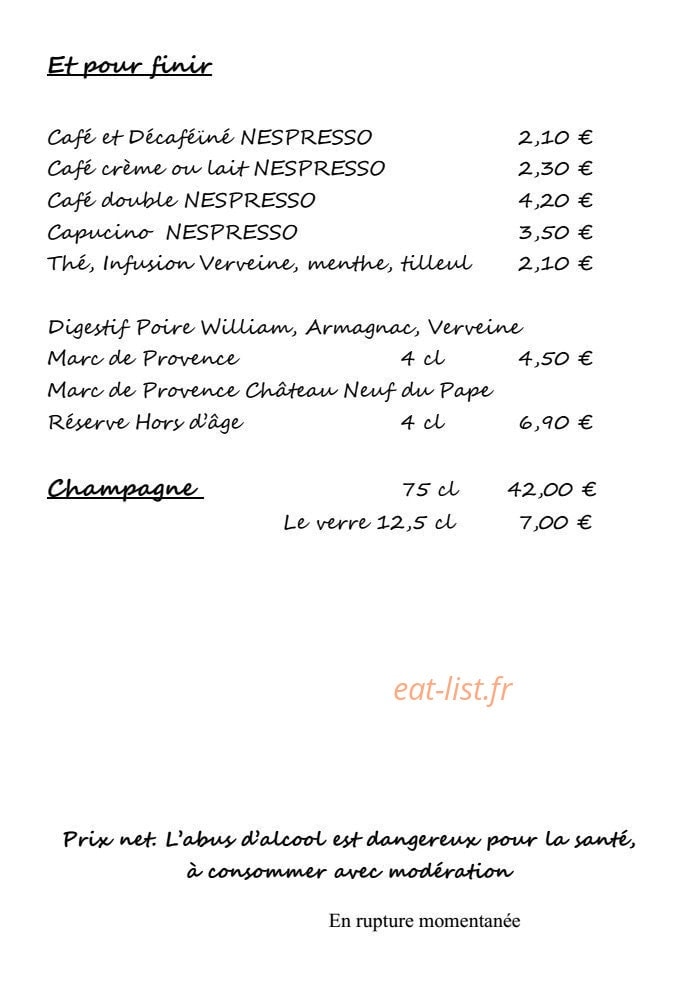 La Farigoule — carte page 8