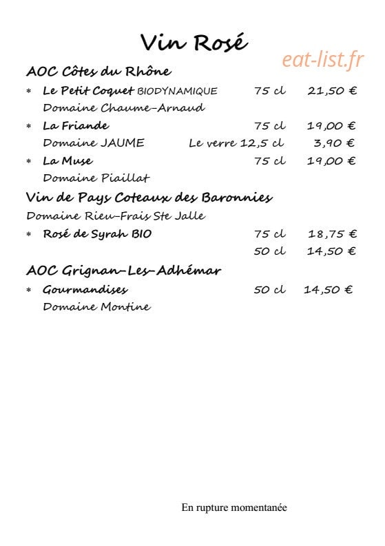 La Farigoule — carte page 7