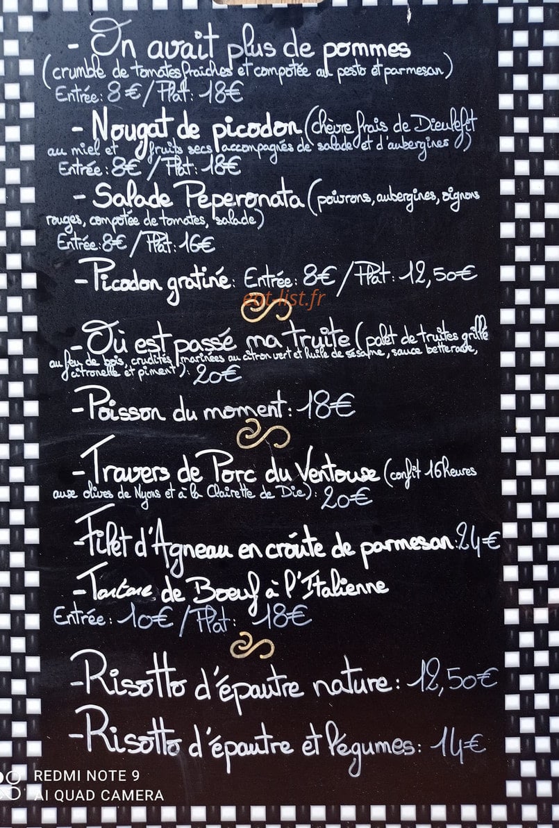 La Maison de Roselia — carte page 1