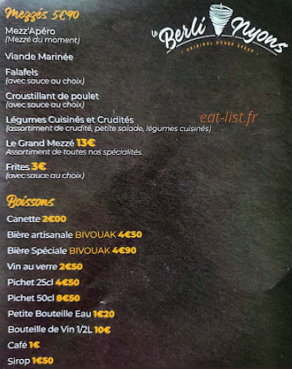 Le Berli'Nyons — carte page 2