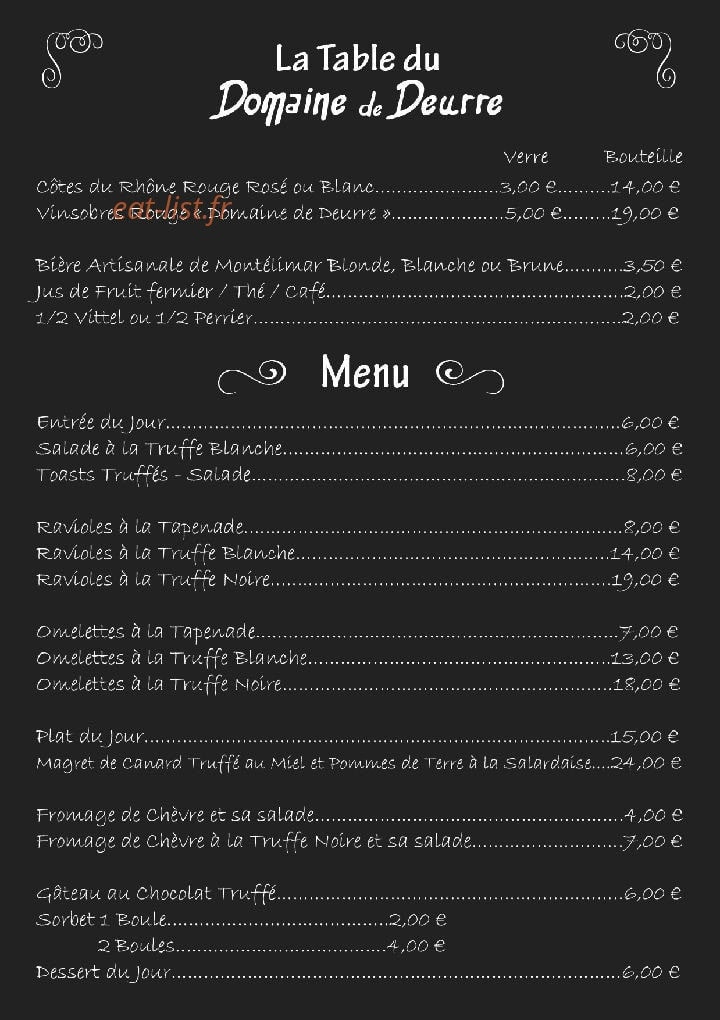 Domaine de Deurre — carte page 1