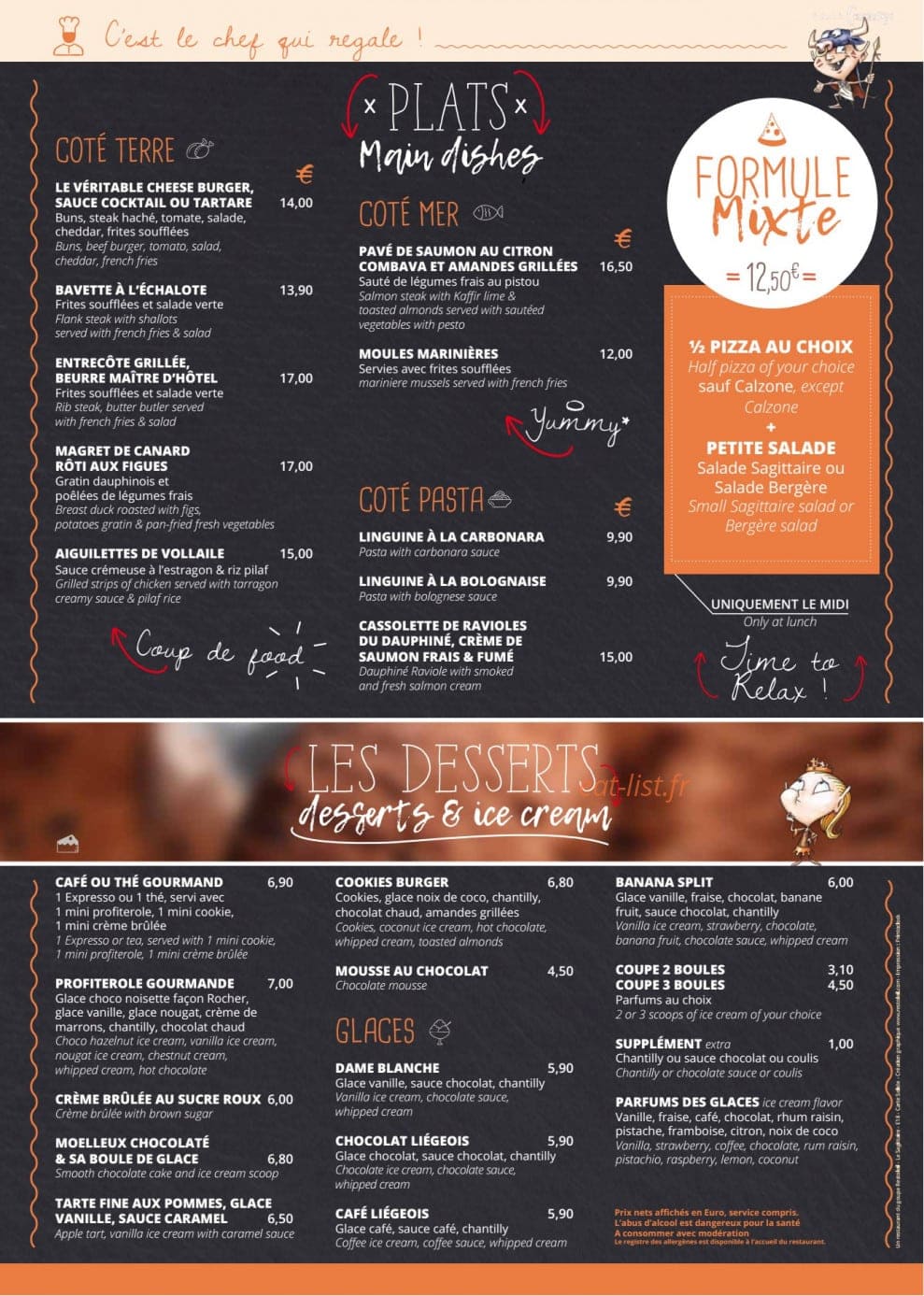 Le Sagittaire — carte page 2