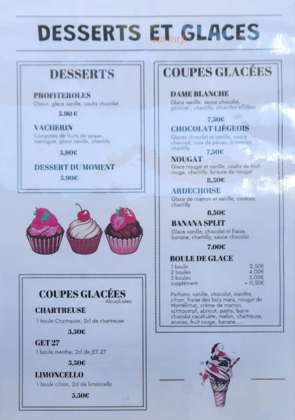 Chab'urgers — carte page 1