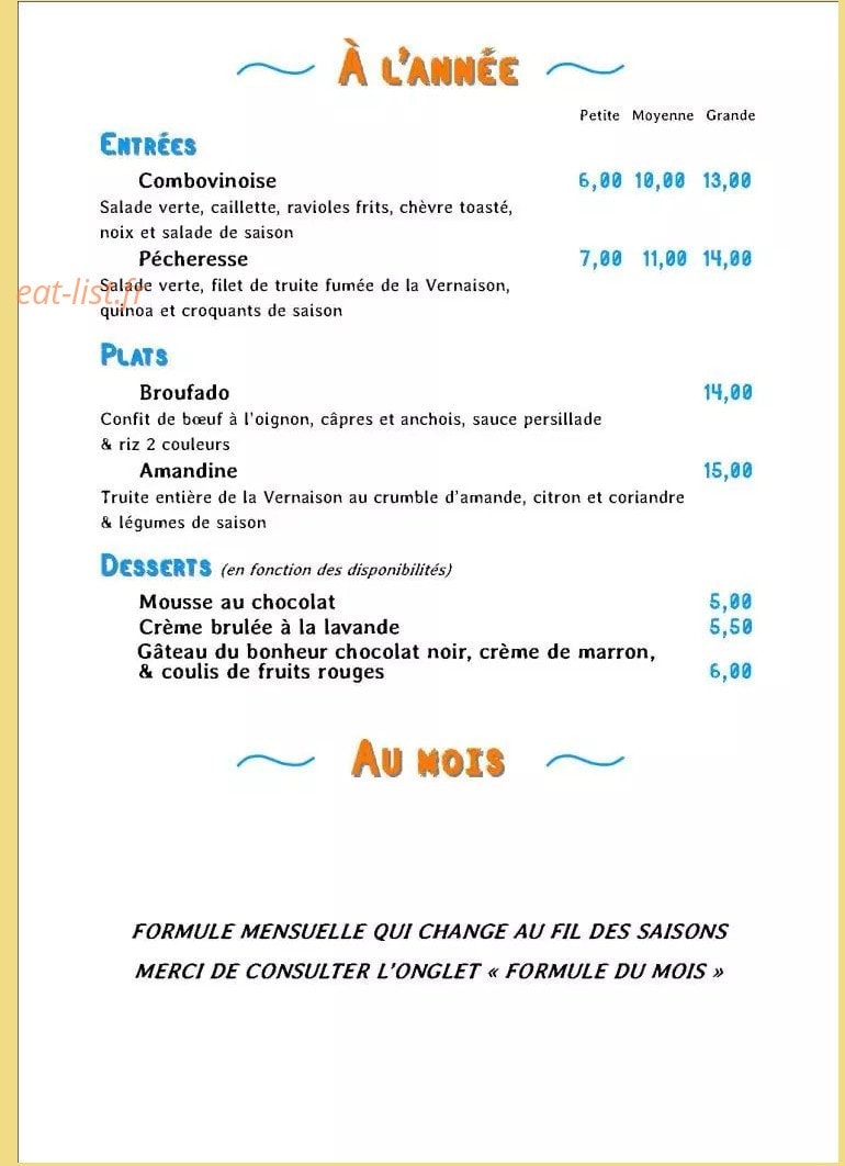 Les 3 Ruisseaux - Casa Matta — carte page 2