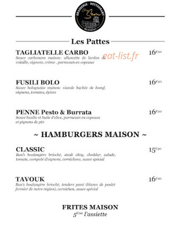 Chez Sem — carte page 4