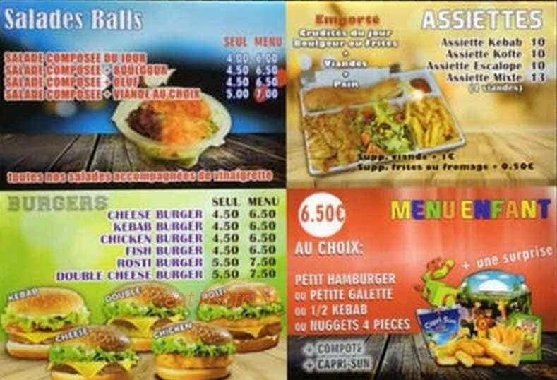 Kebab des petits champs — carte page 2