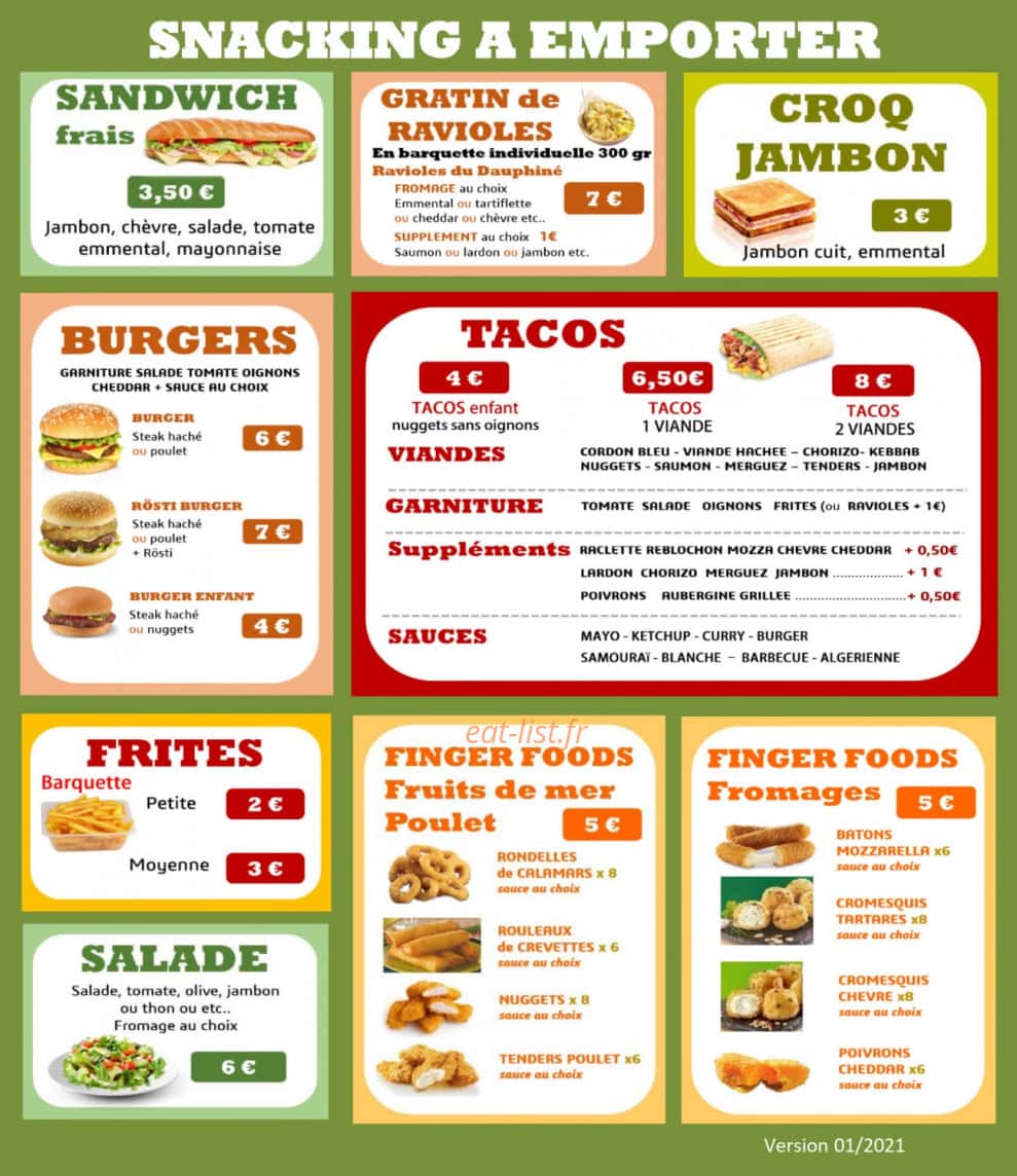 Pizz'aromatic — carte page 2