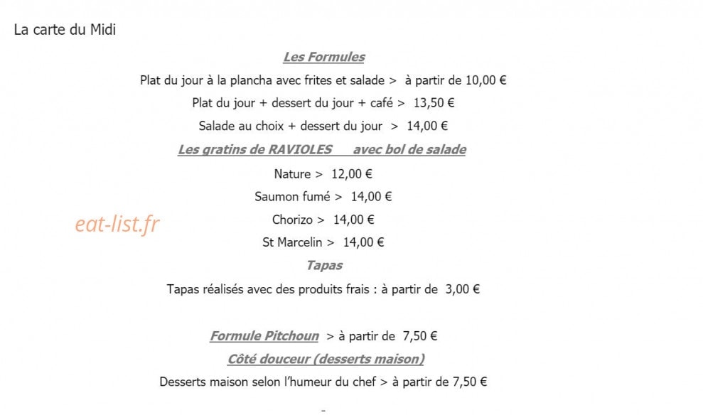 Le Souline — carte page 1