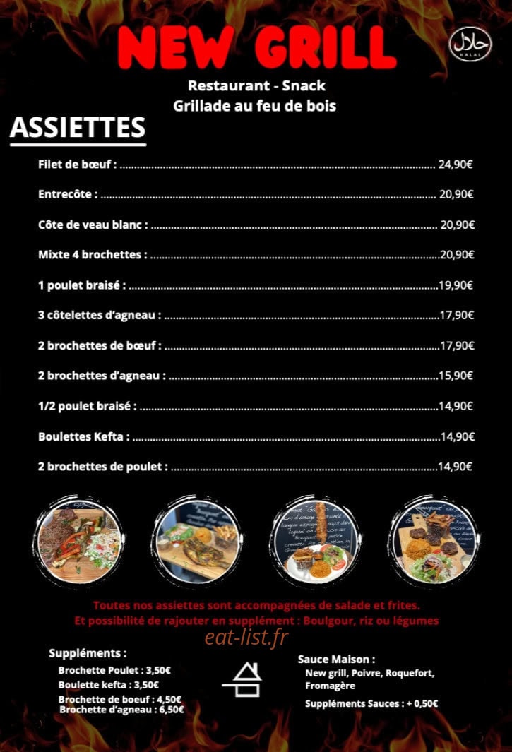 New Grill — carte page 2