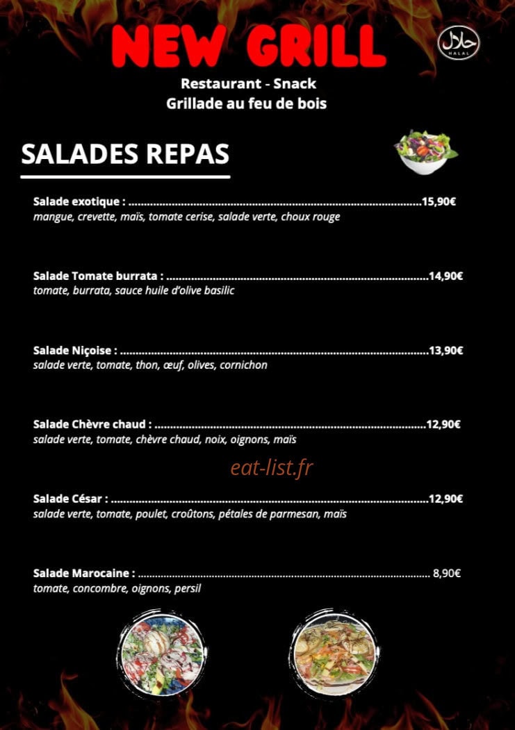 New Grill — carte page 4