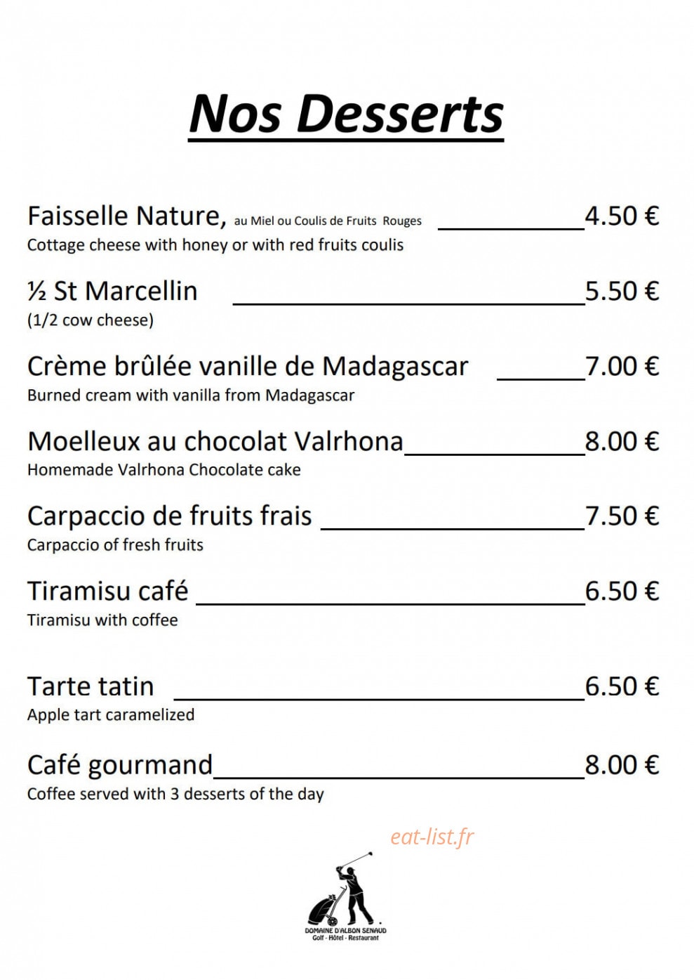 L'Albatros — carte page 5