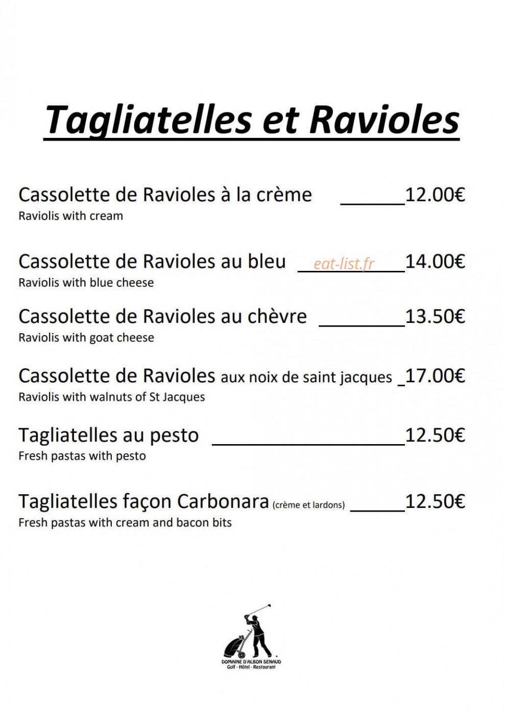 L'Albatros — carte page 4