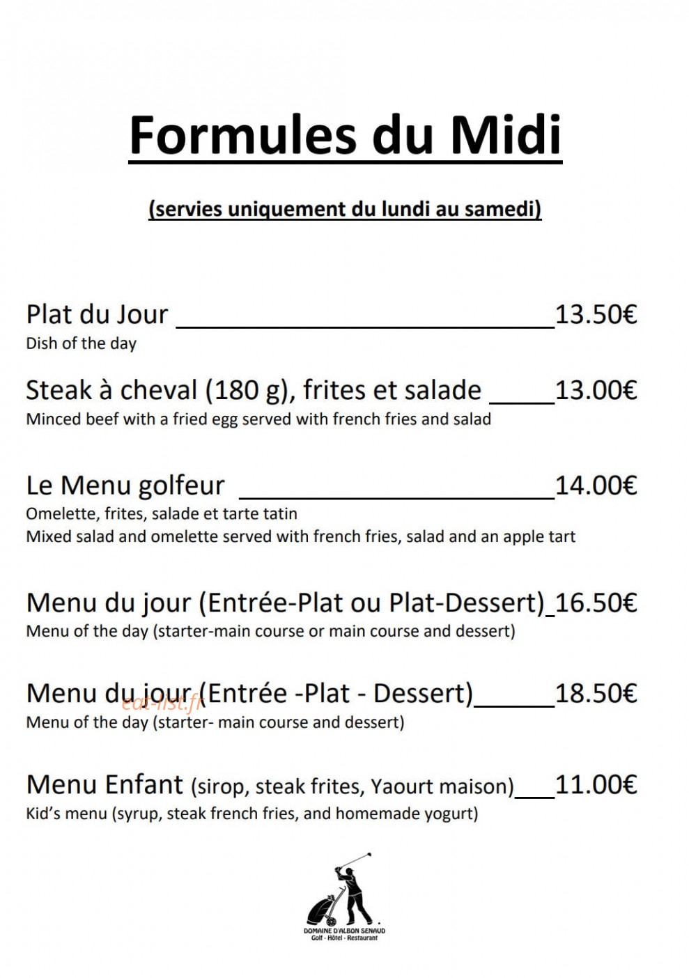 L'Albatros — carte page 6