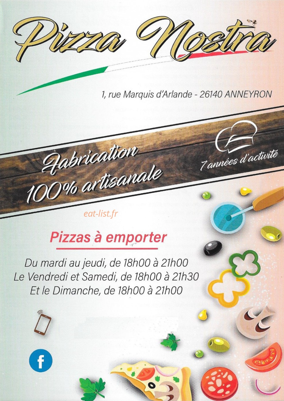 Pizza nostra — carte page 1