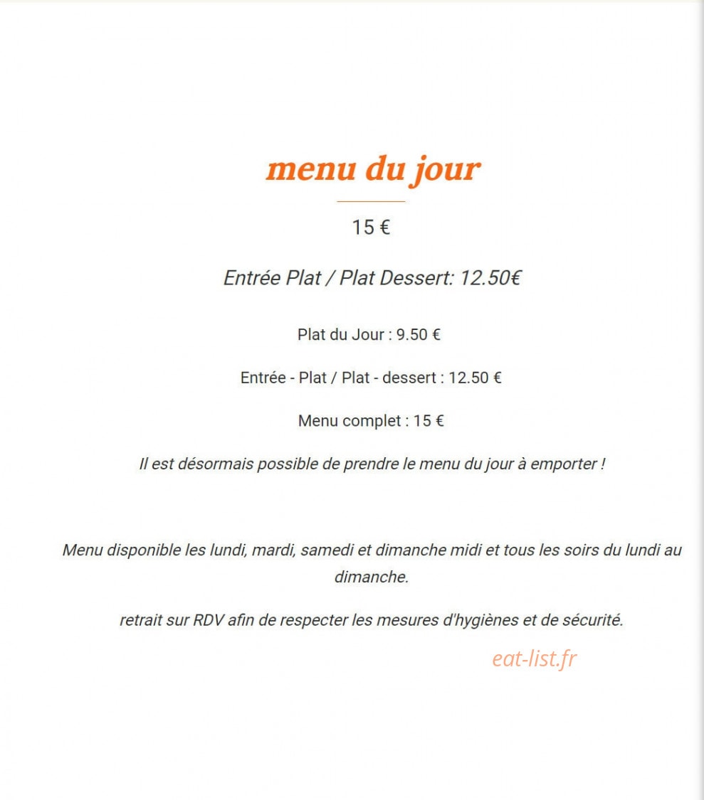 Le Carnot — carte page 2