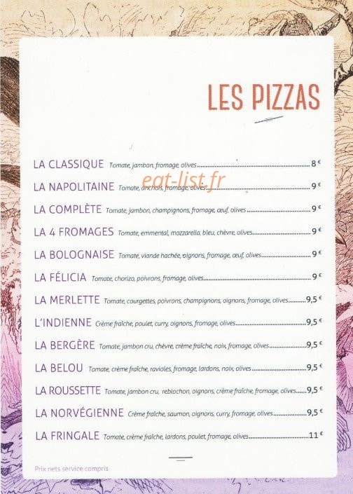 Le Merilou — carte page 1