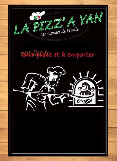 La pizz' a yan — carte page 1