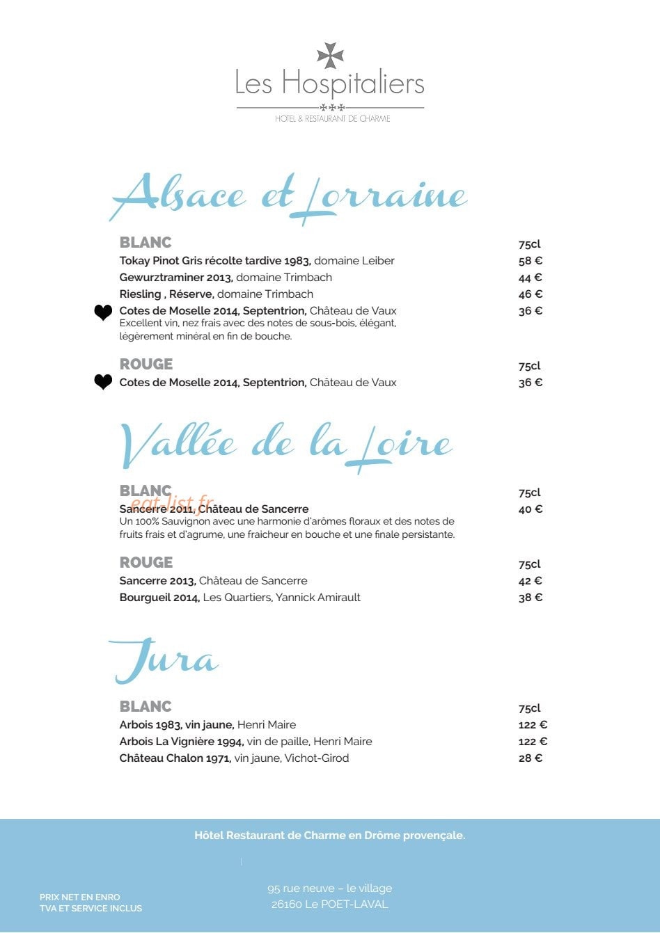 Les Hospitaliers — carte page 15