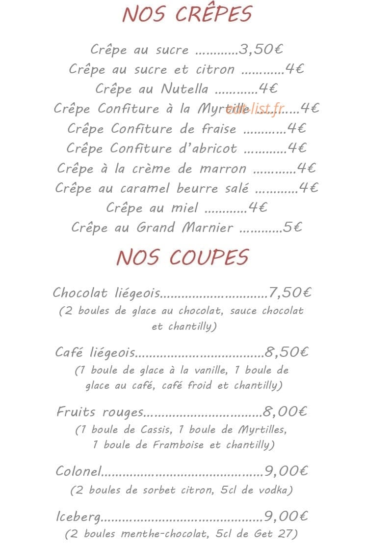 Le Cairn — carte page 4