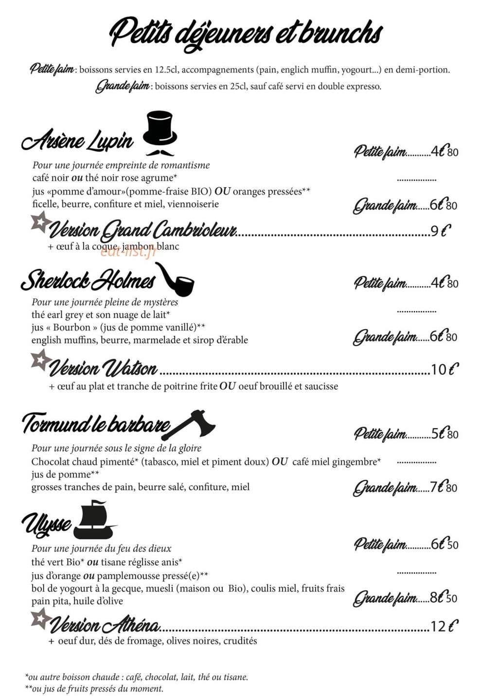 Chez YoDa — carte page 4