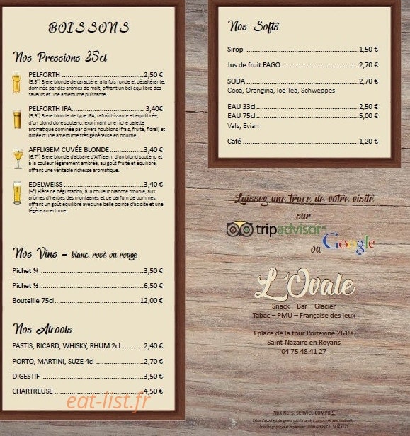 L'Ovale — carte page 2