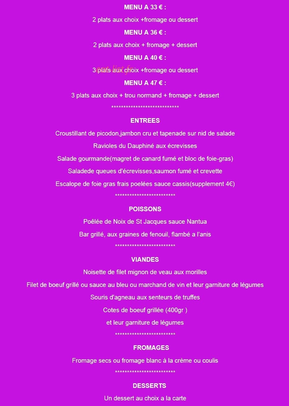 Aux 3 elfes — carte page 4