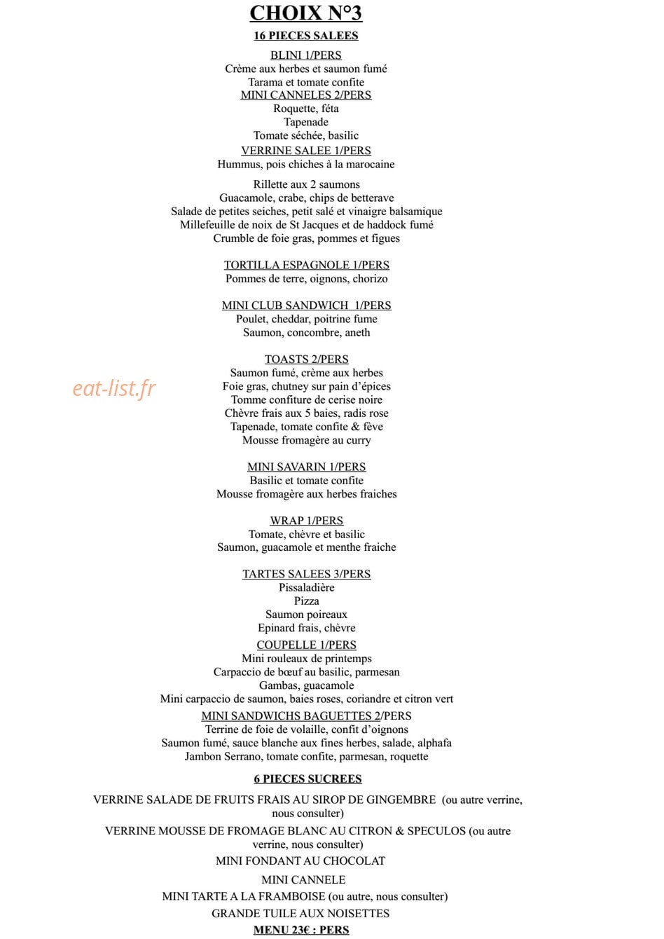 Comme une Abeille — carte page 7