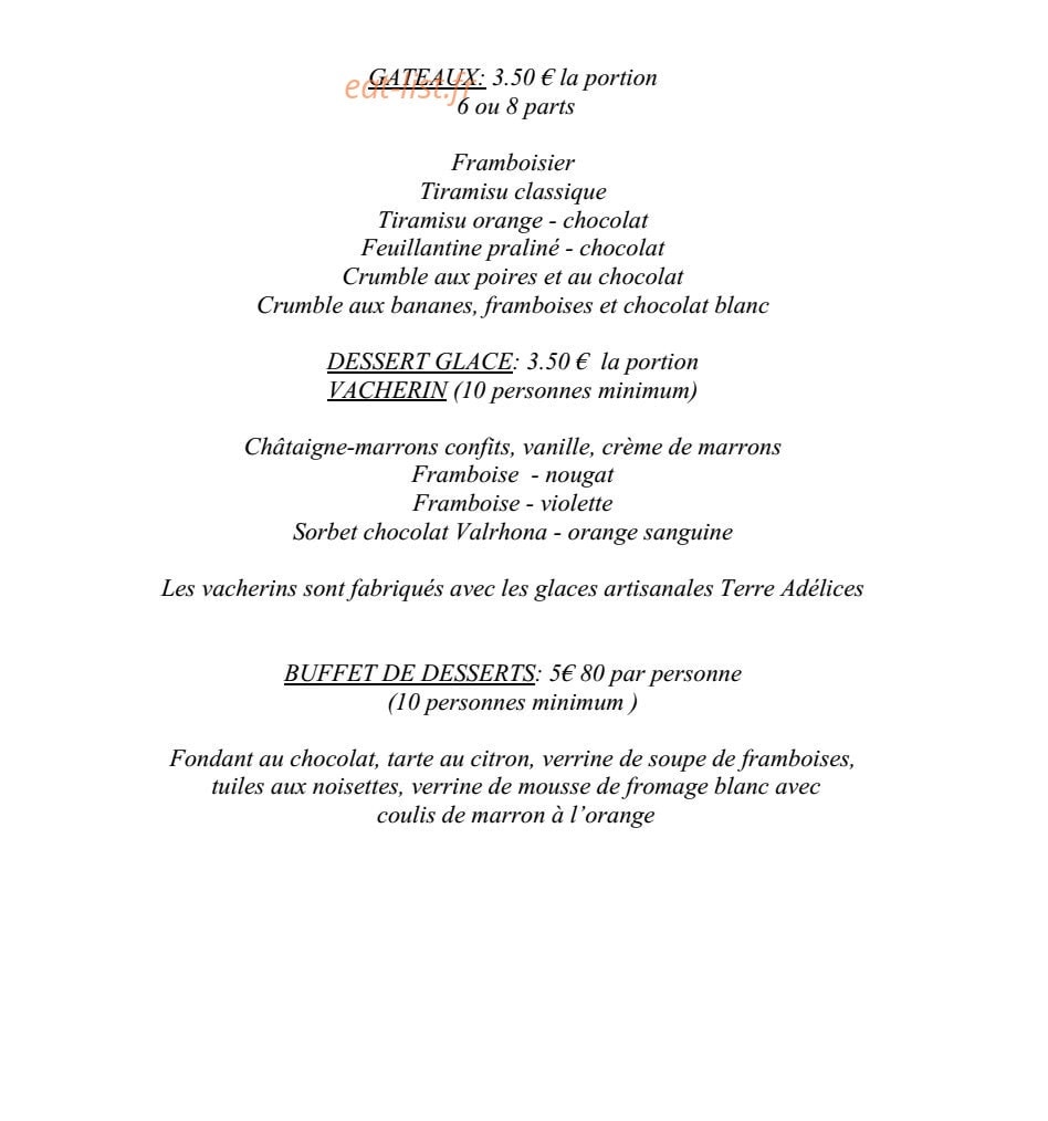 Comme une Abeille — carte page 11