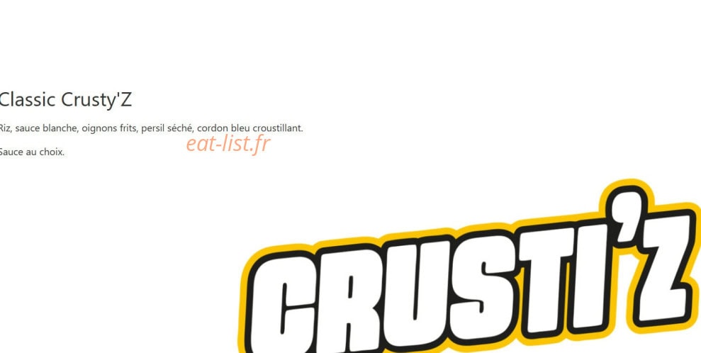 Crusti’Z — carte page 1